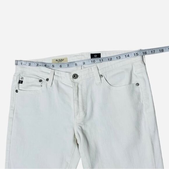 Adriano Goldschmied The Ballad Slim Boot White Jeans Size 30 - Picture 5 of 11